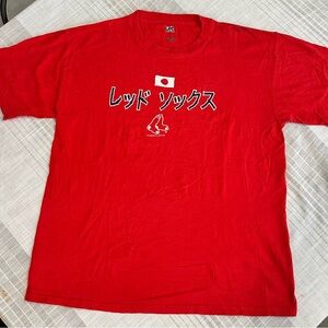 Lee Red Japanese Graphic Tee